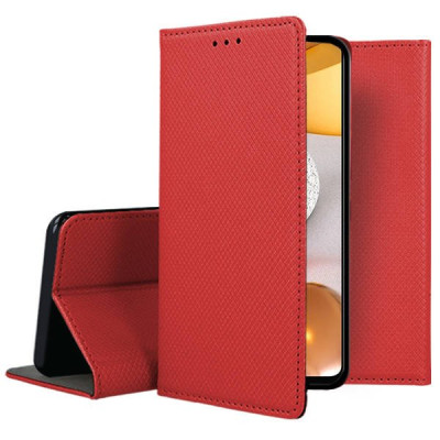 Кожени калъфи Кожени калъфи за Samsung  Кожен калъф тефтер и стойка Magnetic FLEXI Book Style за Samsung Galaxy S20 FE G780F червен 